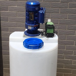 PAC 一体化加药装 搅拌机加药设备 加药搅拌桶 PAM洗洁精搅拌桶 置