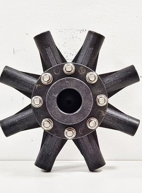 【高品质】污水处理设备八爪TJ型塑料气浮溶气释放器PP黑色释放头