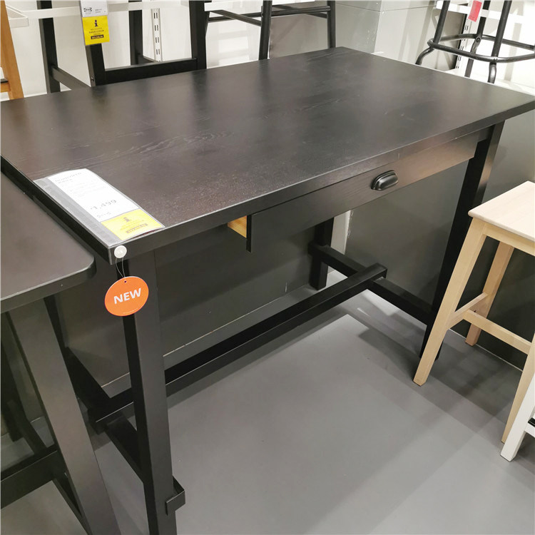 正品IKEA宜家代购 诺德维肯吧台140x80cm北欧简约坚固高脚桌国内