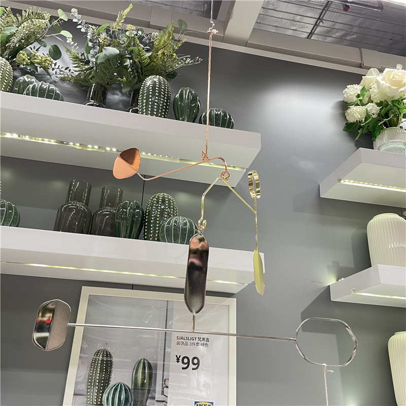 IKEA/宜家 家居装饰品伯尤斯 平衡吊饰简约客厅摆件礼物特价