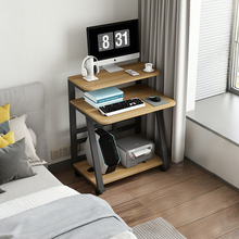 电脑桌台式小型家用简易办公学习游戏桌子可移动小户型卧室床边桌