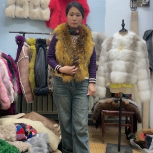 皮草马甲女款2026新款秋冬加厚保暖背心坎肩外穿毛毛外套