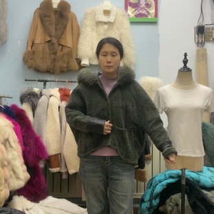 2026新款皮草外套女短款年轻时尚百搭显瘦毛毛外套