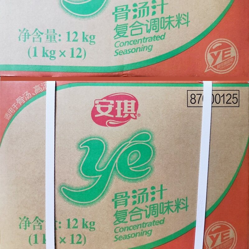 安琪骨汤汁复合调味料1kg*12桶