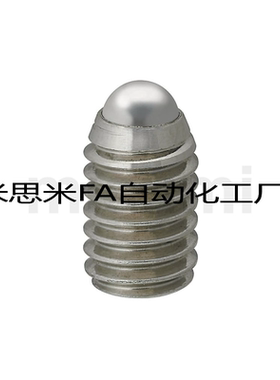 米思米短型球头柱塞波珠螺丝弹弓顶珠BPK3/BPK4/BPK5/BPK6/BPK8