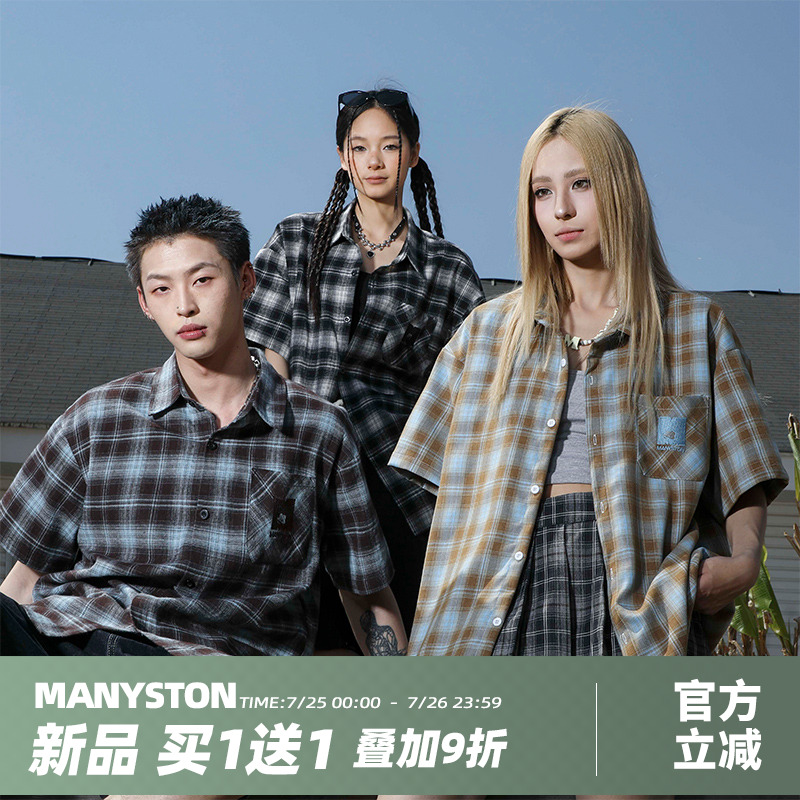 MANYSTON美式复古痞帅男生款外套