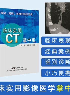 临床实用CT掌中宝 临床实用掌中宝系列第2本 科学简明实用临床宝典图片清晰 CT读片指南CT诊断胸部CT影像诊断学胸部影像学