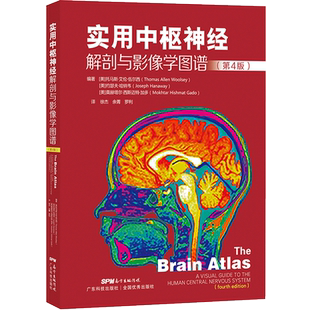 实用中枢神经解剖与影像学图谱第4版 颅脑与头颈部影像图解 血管解剖学图谱 神经解剖学 影像解剖学 影像解剖图谱 临床神经解剖学