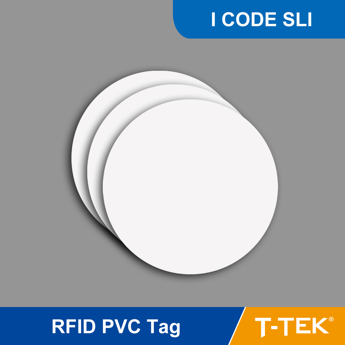 电子卡13.56MHZ ISO15693. I-CODE2芯片 RFID钱币卡直径30MM