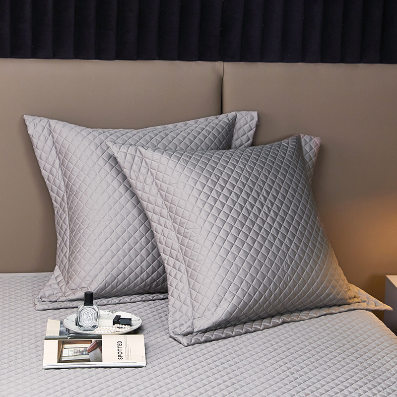 绗缝靠垫套子床头靠枕抱枕套枕套