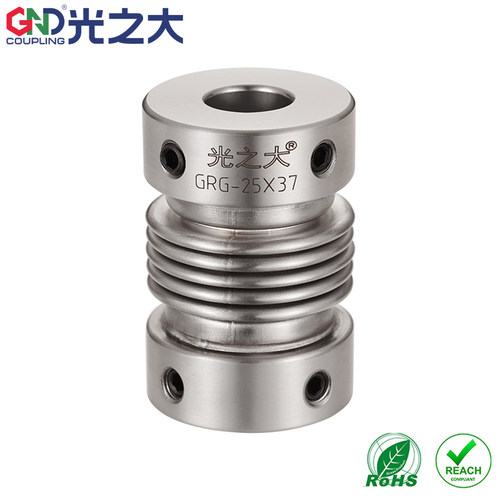 GND光之大传动GRG不锈钢波纹管联轴器伺服电机丝杆弹性连轴器CPB