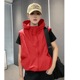 休闲上衣外套 冲锋衣短款 欧货连帽马甲女2026春秋新款 设计感无袖
