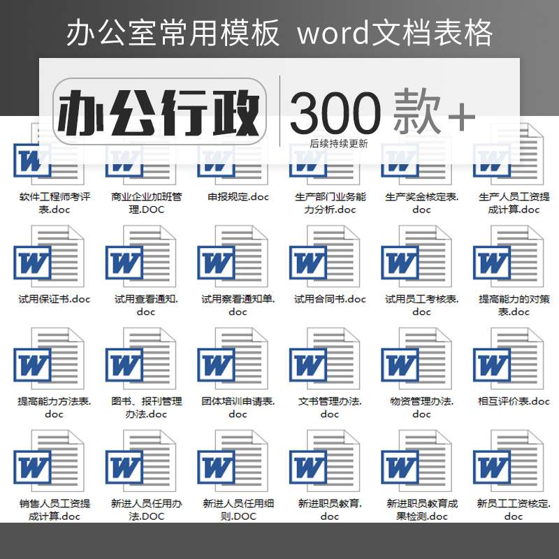 企业人事行政模板word 月度人事部门经理员工KPI绩效考核办法模板