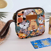 新手提式 防水多用途卫生巾收纳包便携卡通印花大容量姨妈巾月事包