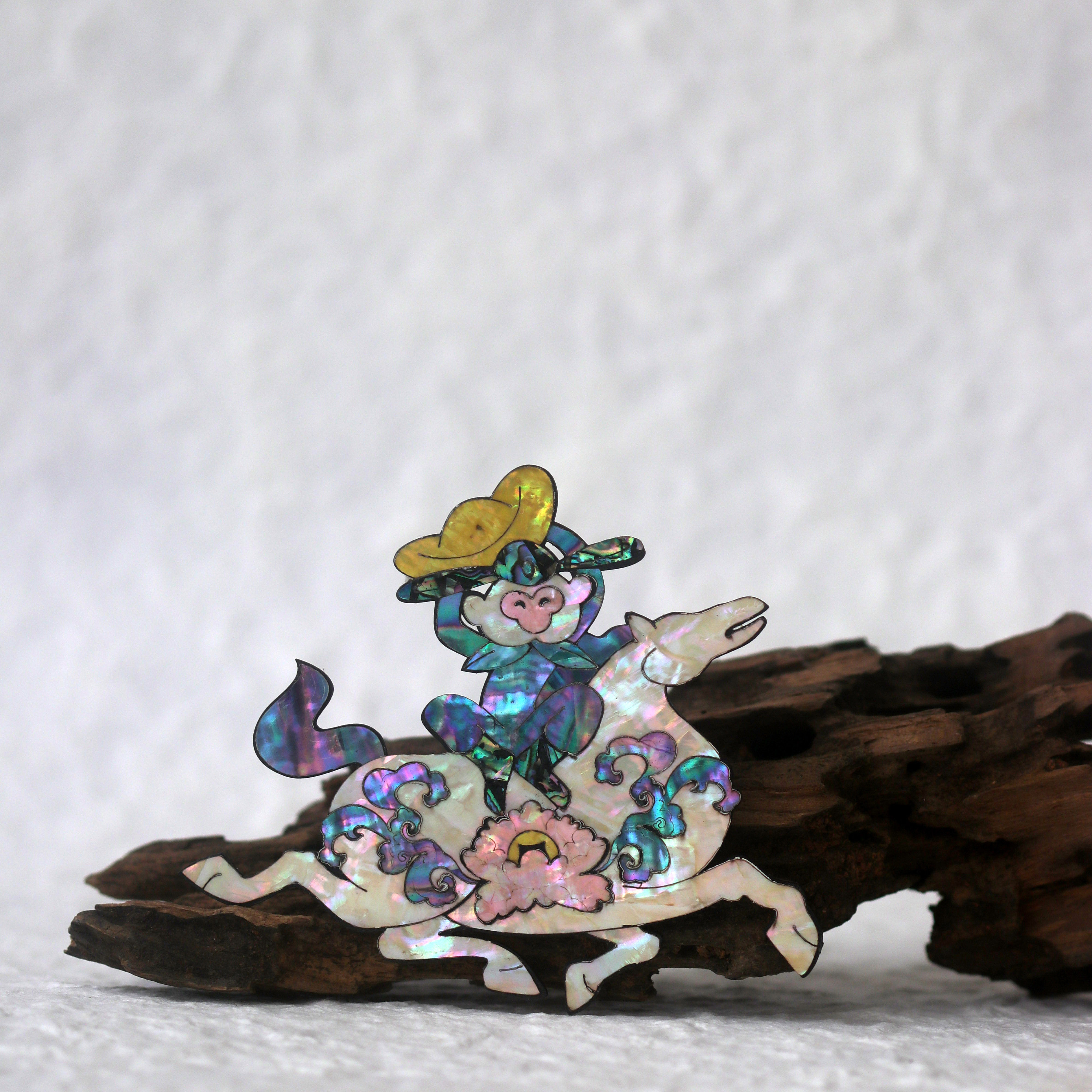 螺钿冰箱贴非遗手工体验