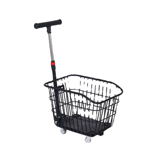 三轮车放书包筐后座车筐