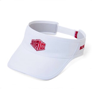 冠戒跑步帽子男女款马拉松运动吸汗速干空顶帽防晒太阳帽登山红旗