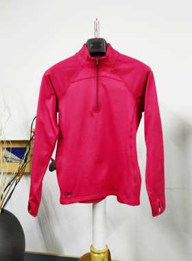 美国OR户外女款新款防风套头卫衣抓绒衣抓绒T恤跑步90506