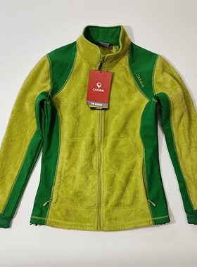 CARAVA喀尔沃户外女款防风保暖防静电抗起球抓绒夹克