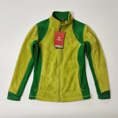 CARAVA喀尔沃户外女款防风保暖防静电抗起球抓绒夹克