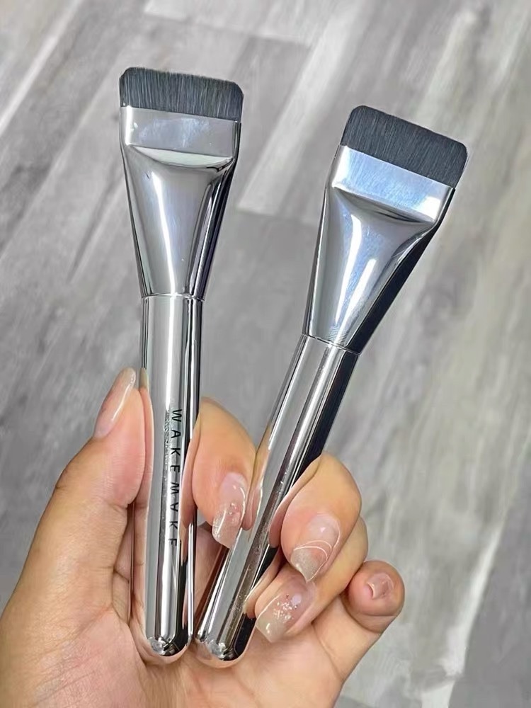 wakemake粉底刷一字型无痕