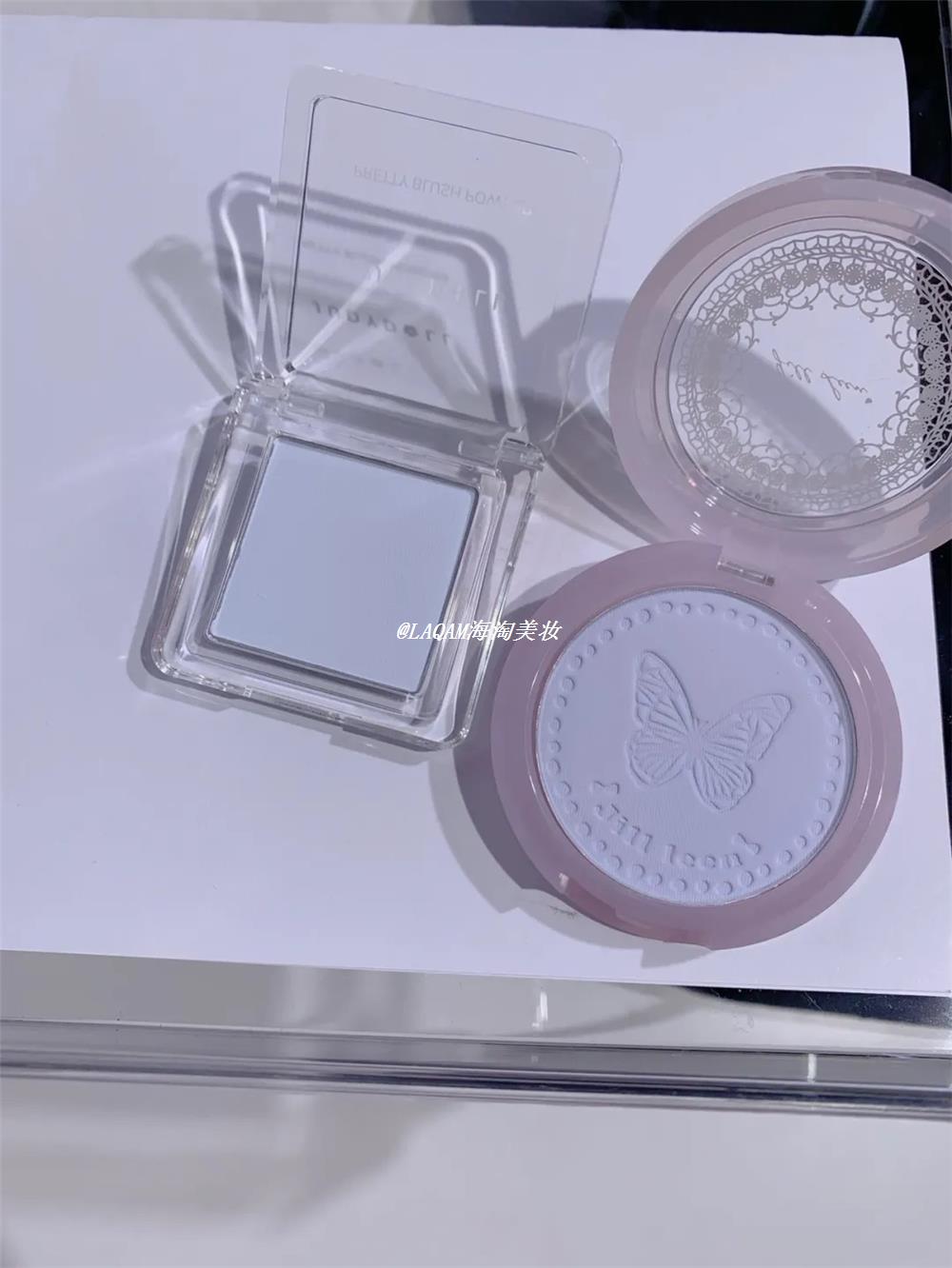 蓝来面中提亮一秒JILLLEEN腮红