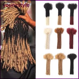 1b/30# Dreadlocks Human Hair Braid Hair Loc Extensions