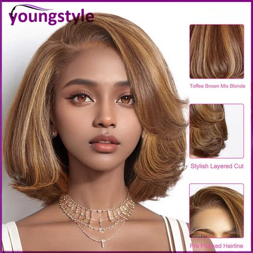 真人发bobwig假发humanhair