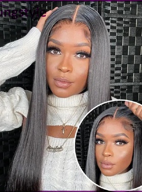 Wear and Go Glueless Straight wig Indian Human Hair Wigs