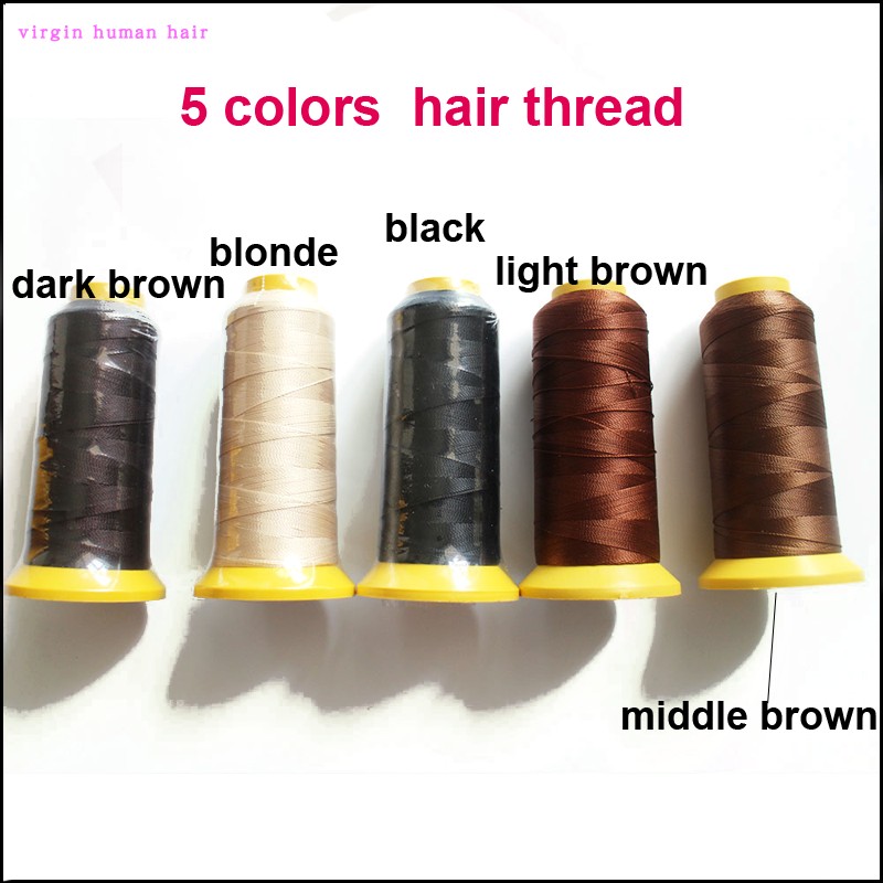 Hair weaving needle hair thread for human hair extensions 线