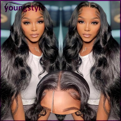 Wear and Go Glueless Body Wave wig Indian Human Hair Wigs