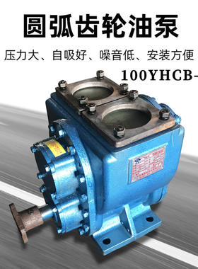 YHCB100大型运油车圆弧齿轮油泵类型泵电泵油抽神器空调泵真空