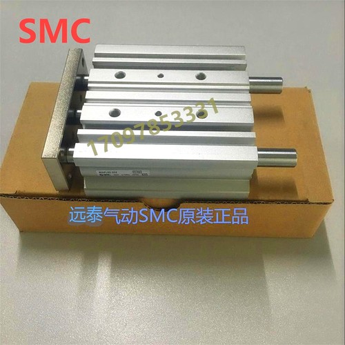 SMC三轴三杆气缸MGPM63-25 30 40 50 75 100 125 150 175 200AXC8