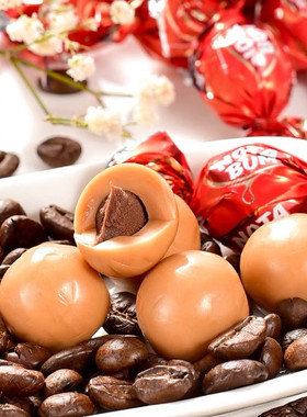 俄罗斯进口kdv金滋福榛仁酱巧克力夹心糖果结婚喜糖红色高端音符