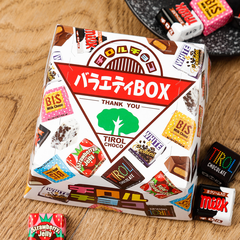 日本进口松尾tirol夹心巧克力