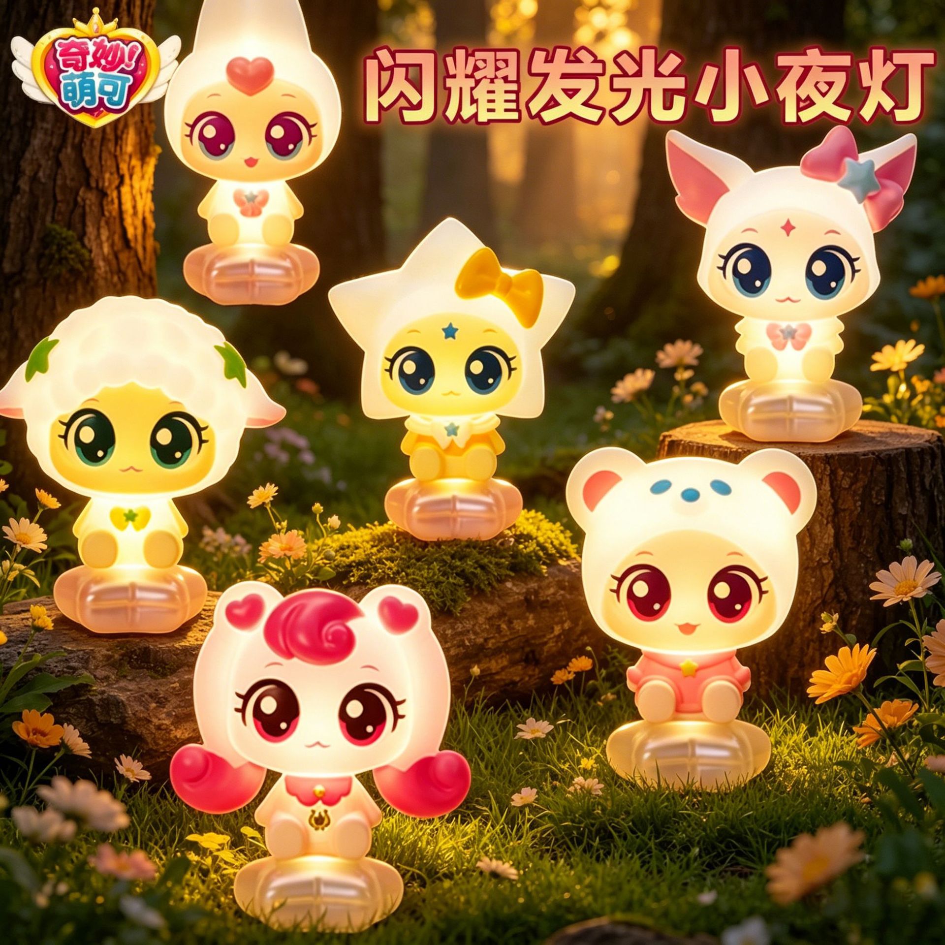 惊奇和睿现货奇妙萌可潮玩盲盒