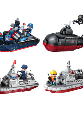 启蒙积木22016套装22017飞鲨歼15战略核潜艇22018两栖攻击舰22019