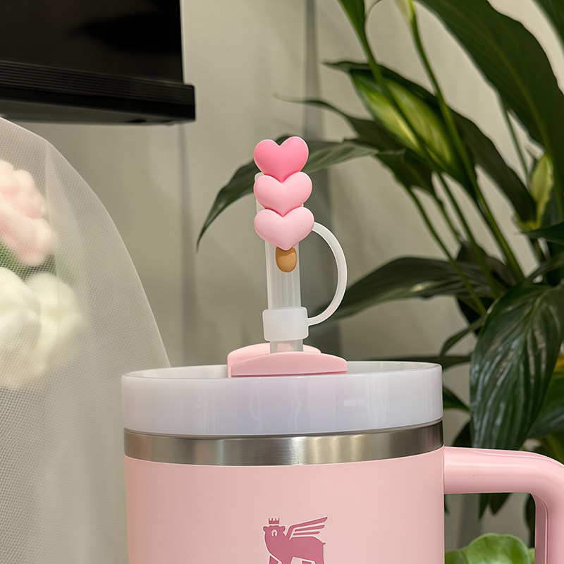 适配stanley 9-10mm吸管防尘塞水杯配件吸管帽史丹利保温杯吸管盖