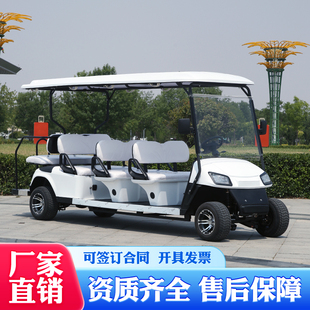 出口电动观光车酒店观光车民宿接待乘客公园景区旅游车看房专用车