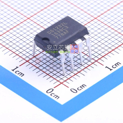 监控和复位芯片 DS1232LP+ DIP-8 MAXIM(美信) 电子元件全新原装