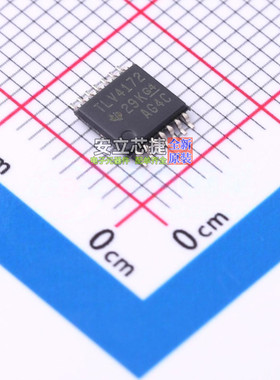 运算放大器 TLV4172IPWR TSSOP-14 TI/德州 电子元件配单全新原装