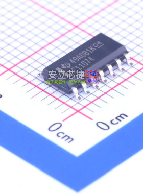 触发器 74AC11074DR SOIC-14 TI/德州 电子元器件配单全新原装