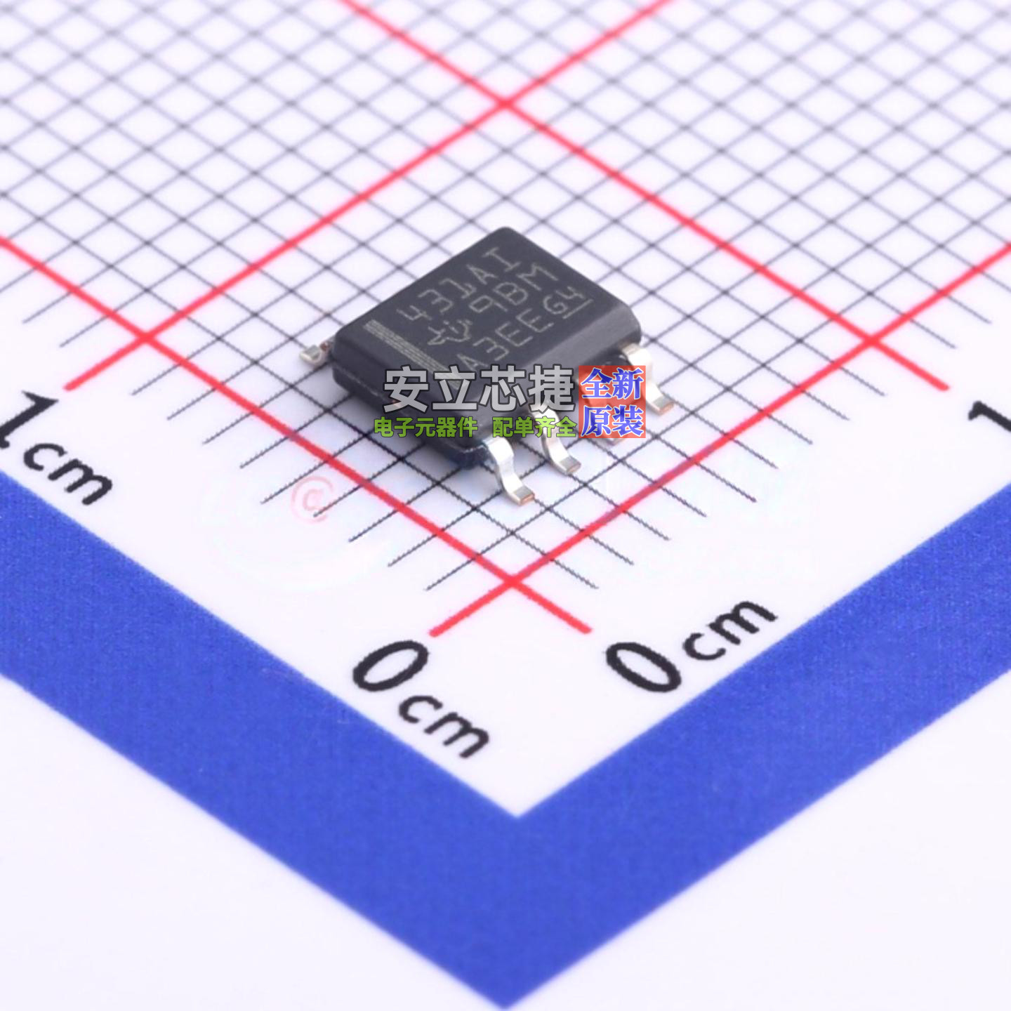 电压基准芯片 TL431AIDR SOIC-8 TI/德州 电子元器件配单全新原装图片