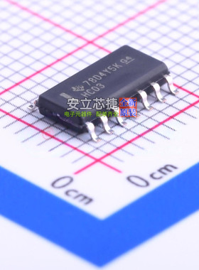 逻辑门 SN74HC03DR SOIC-14 TI/德州 电子元器件配单全新原装