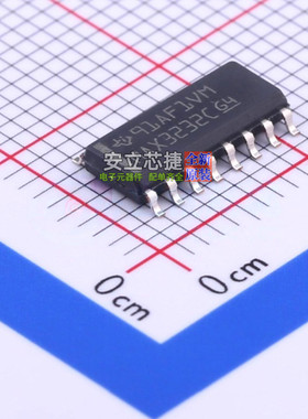 RS232芯片 MAX3232CDR SOP-16 TI/德州 电子元器件配单全新原装