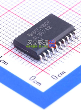 触发器 SN74ALS574BDWR SOIC-20 TI/德州 电子元器件配单全新原装