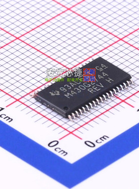 单片机(MCU/MPU/SOC) MSP430G2744IDA38R TSSOP-38-6.2mm TI/德州