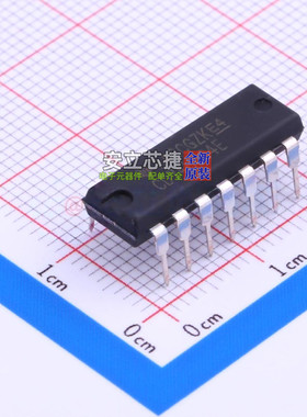 反相器 CD74HC04E PDIP-14 TI/德州 电子元器件配单全新原装