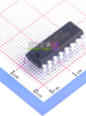 移位寄存器 SN74AHCT595N PDIP-16 TI/德州 电子元件配单全新原装