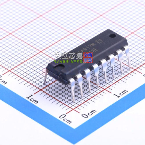 LCD驱动 CD4543BE DIP-16 TI/德州 电子元器件配单全新原装